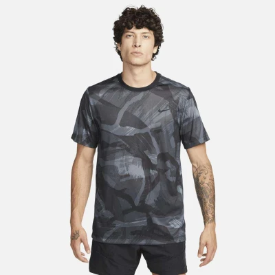 CAMISETA NIKE CAMO DRI-FIT LEGEND MASCULINA - Preto/grafite CAMISETA NIKE CAMO DRI-FIT LEGEND MASCULINA - Preto/grafite