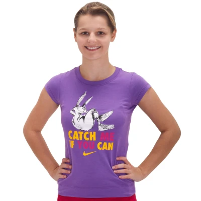 CAMISETA NIKE CATCH ME IF YOU CAN INFANTIL - Lilas