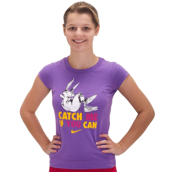CAMISETA NIKE CATCH ME IF YOU CAN INFANTIL - Lilas