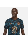 CAMISETA NIKE CHELSEA III 2021/22 TORCEDOR PRO MASCULINA - Preto/laranja