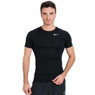CAMISETA NIKE COOL COMPRESSÃO SS MASCULINA - Preto/branco CAMISETA NIKE COOL COMPRESSÃO SS MASCULINA - Preto/branco