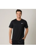 CAMISETA NIKE COURT DRY TENNIS TOP MASCULINA - Preto/branco