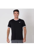 CAMISETA NIKE COURT DRY TENNIS TOP MASCULINA - Preto