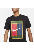 CAMISETA NIKE COURT MASCULINA - Preto