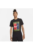 CAMISETA NIKE COURT MASCULINA - Preto