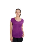 CAMISETA NIKE DF COOL BREEZE SHORT SLEEVE FEMININA - Roxo