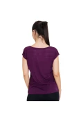CAMISETA NIKE DF COOL BREEZE SHORT SLEEVE FEMININA - Roxo/prata