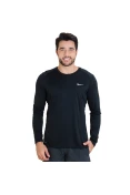 CAMISETA NIKE DF MILER LS MANGA LONGA MASCULINA - Preto