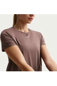 CAMISETA NIKE DF ONE CLASSIC FEMININA - Marrom