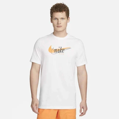 CAMISETA NIKE DF TEE HERITAGE MASCULINA - Branco CAMISETA NIKE DF TEE HERITAGE MASCULINA - Branco