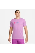 CAMISETA NIKE DF TEE HERITAGE MASCULINA - Lilas CAMISETA NIKE DF TEE HERITAGE MASCULINA - Lilas