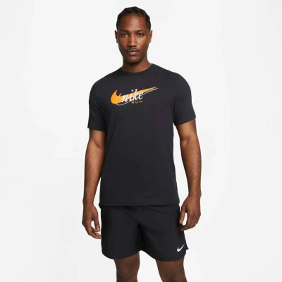CAMISETA NIKE DF TEE HERITAGE MASCULINA - Preto CAMISETA NIKE DF TEE HERITAGE MASCULINA - Preto