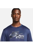 CAMISETA NIKE DF TEE LGD FA GFX MASCULINA - Marinho
