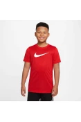 CAMISETA NIKE DF TEE RLGD SWOOSH BOYS INFANTIL - Vermelho