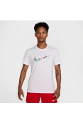 CAMISETA NIKE DF TEE RUN MANGA CURTA MASCULINA - Branco