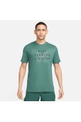 CAMISETA NIKE DF TEE RUN MASCULINA - Verde