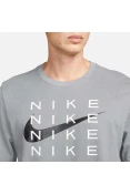 CAMISETA NIKE DF TEE SLUB HBR MASCULINO - Grafite