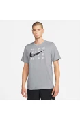 CAMISETA NIKE DF TEE SLUB HBR MASCULINO - Grafite