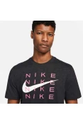 CAMISETA NIKE DF TEE SLUB HBR MASCULINO - Preto
