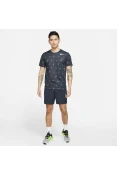 CAMISETA NIKE DRI-FIT AOP ESTAMPADA MASCULINA - Marinho CAMISETA NIKE DRI-FIT AOP ESTAMPADA MASCULINA - Marinho