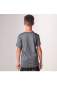 CAMISETA NIKE DRI-FIT BREATHE INFANTIL - Grafite