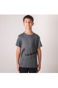 CAMISETA NIKE DRI-FIT BREATHE INFANTIL - Grafite