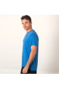 CAMISETA NIKE DRI FIT BREATHE MASCULINA - Azul/preto CAMISETA NIKE DRI FIT BREATHE MASCULINA - Azul/preto