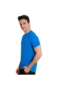 CAMISETA NIKE DRI FIT CONTOUR SS MASCULINA - Azul CAMISETA NIKE DRI FIT CONTOUR SS MASCULINA - Azul