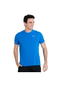 CAMISETA NIKE DRI FIT CONTOUR SS MASCULINA - Azul CAMISETA NIKE DRI FIT CONTOUR SS MASCULINA - Azul