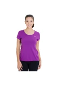 CAMISETA NIKE DRI FIT CONTOUR SSL FEMININA - Roxo