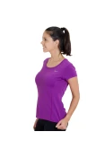 CAMISETA NIKE DRI FIT CONTOUR SSL FEMININA - Roxo