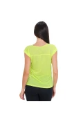 CAMISETA NIKE DRI FIT COOL SHORT FEMININA - Amarelo