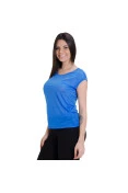 CAMISETA NIKE DRI FIT COOL SHORT FEMININA - Azul