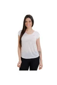 CAMISETA NIKE DRI FIT COOL SHORT FEMININA - Branco