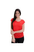 CAMISETA NIKE DRI FIT COOL SHORT FEMININA - Vermelho