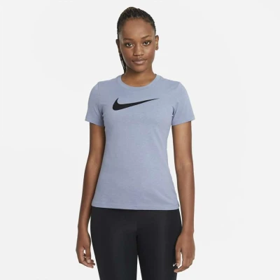 CAMISETA NIKE DRI-FIT DFC CREW FEMININA - Azul CAMISETA NIKE DRI-FIT DFC CREW FEMININA - Azul