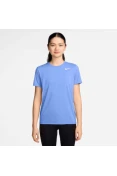 CAMISETA NIKE DRI-FIT FEMININA - Azul/branco CAMISETA NIKE DRI-FIT FEMININA - Azul/branco