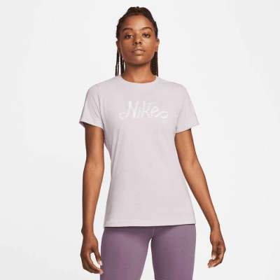 CAMISETA NIKE DRI-FIT FEMININA - Lilas CAMISETA NIKE DRI-FIT FEMININA - Lilas