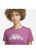 CAMISETA NIKE DRI-FIT FEMININA - Pink/branco