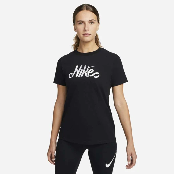 CAMISETA NIKE DRI-FIT FEMININA - Preto
