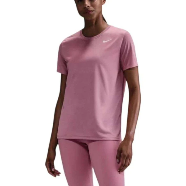 CAMISETA NIKE DRI-FIT FEMININA - Rosa/branco