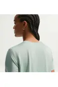 CAMISETA NIKE DRI-FIT FEMININA - Verde/branco