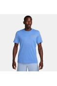 CAMISETA NIKE DRI-FIT FLASH MASCULINA - Azul CAMISETA NIKE DRI-FIT FLASH MASCULINA - Azul