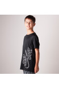 CAMISETA NIKE DRI-FIT GRAPHIC INFANTIL - Preto