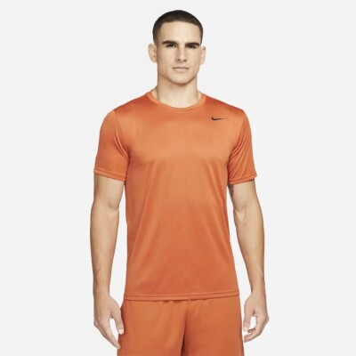 CAMISETA NIKE DRI-FIT LEGEND MASCULINA - Laranja/preto CAMISETA NIKE DRI-FIT LEGEND MASCULINA - Laranja/preto