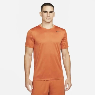 CAMISETA NIKE DRI-FIT LEGEND MASCULINA - Laranja/preto CAMISETA NIKE DRI-FIT LEGEND MASCULINA - Laranja/preto