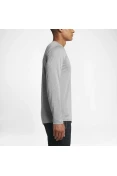 CAMISETA NIKE DRI-FIT MANGA LONGA MASCULINA - Cinza CAMISETA NIKE DRI-FIT MANGA LONGA MASCULINA - Cinza
