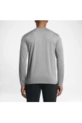 CAMISETA NIKE DRI-FIT MANGA LONGA MASCULINA - Cinza CAMISETA NIKE DRI-FIT MANGA LONGA MASCULINA - Cinza