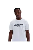 CAMISETA NIKE DRI-FIT MASCULINA - Branco CAMISETA NIKE DRI-FIT MASCULINA - Branco
