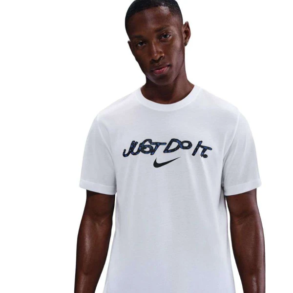 CAMISETA NIKE DRI-FIT MASCULINA - Branco
